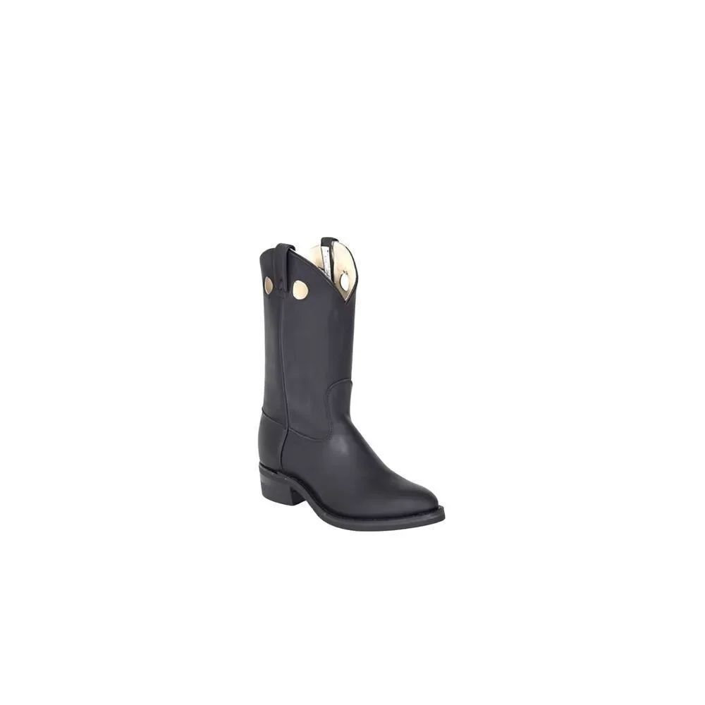 Alberta Boot Co. Biltrite Black Handcrafted Cowboy Boots Men's 9.5